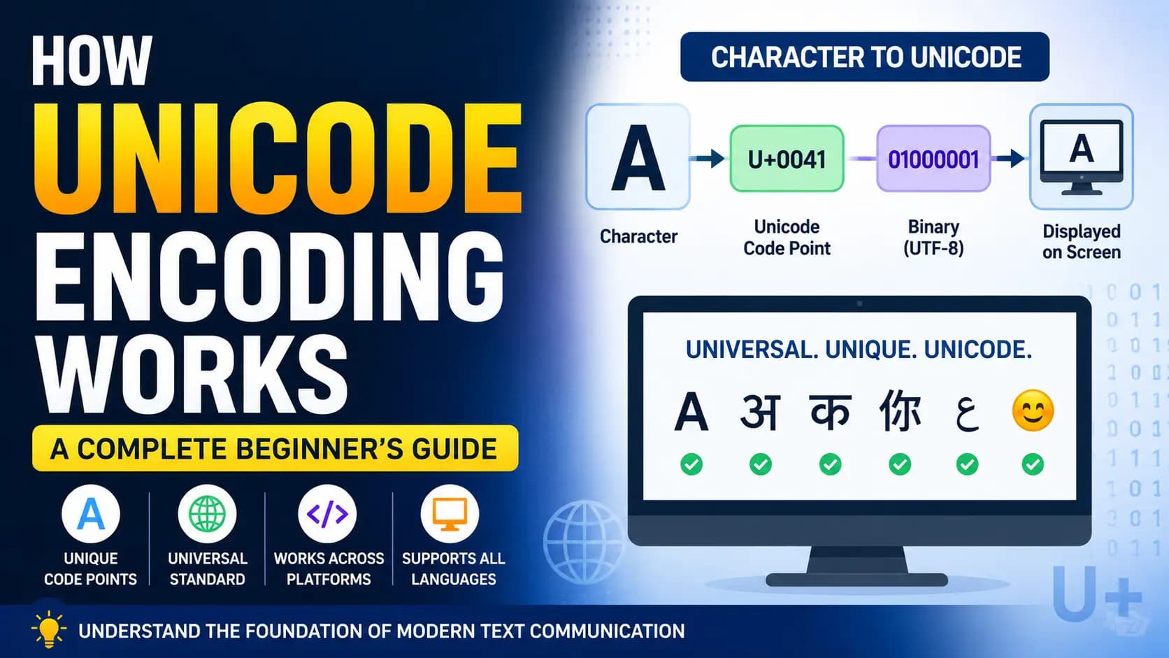 Unicode Encoding Explained: A Beginner’s Guide for Everyone