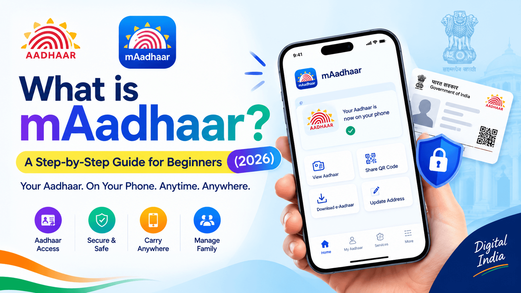 mAadhaar app usage guide