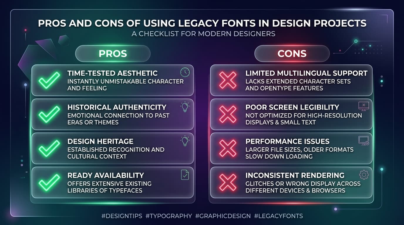 Pros and cons checklist for using STMZH font in Tamil DTP and design projects