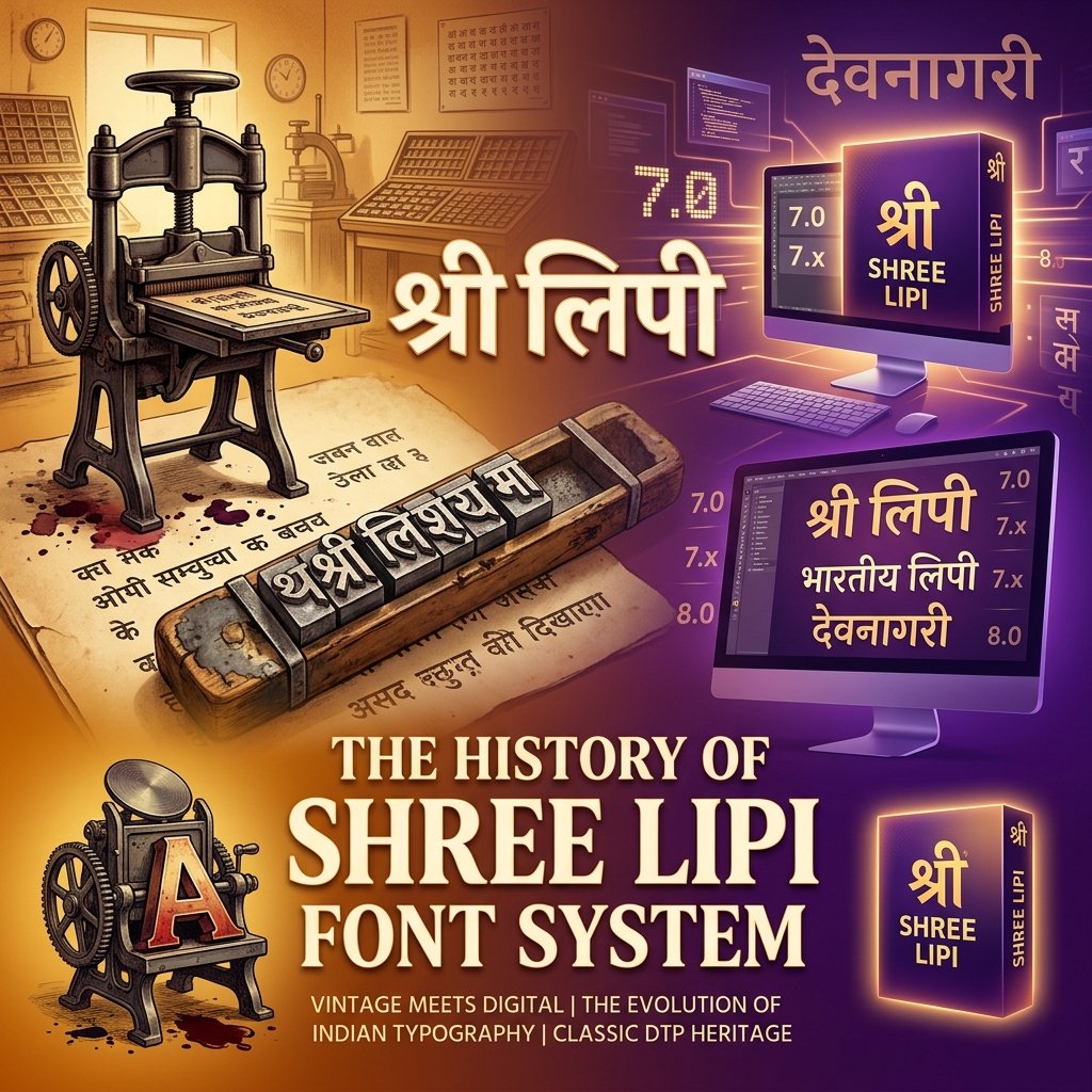 The History of Shree Lipi Font System